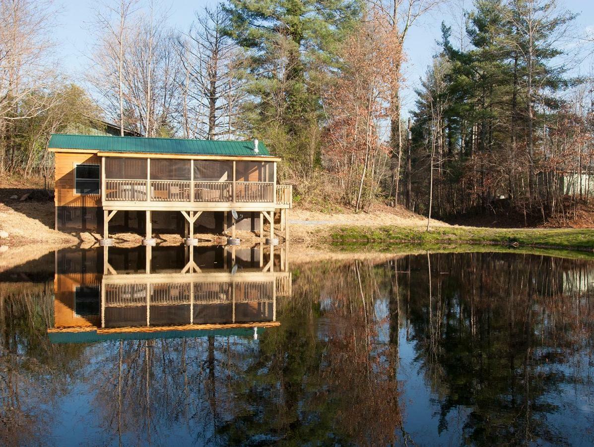 Pine Gables Cabins Villa Lake Lure Esterno foto