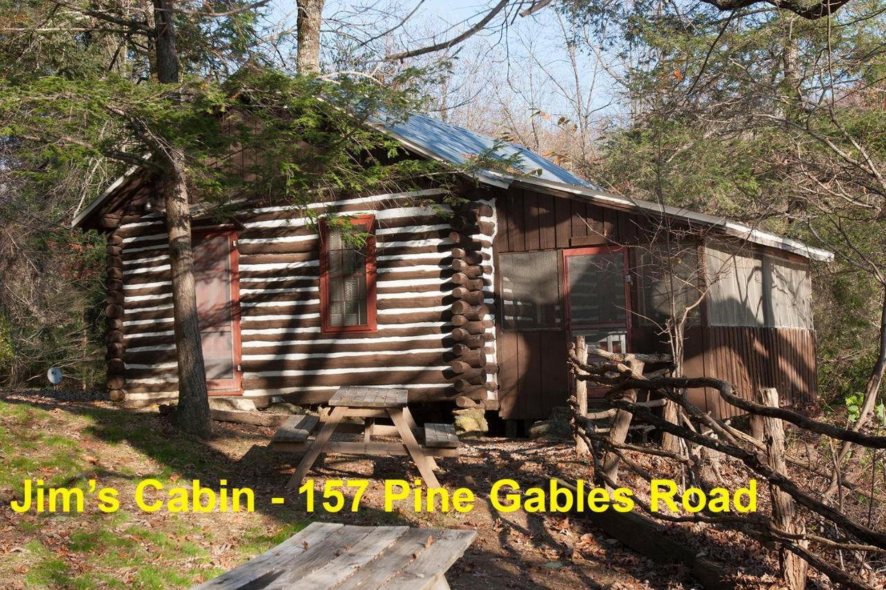 Pine Gables Cabins Villa Lake Lure Esterno foto