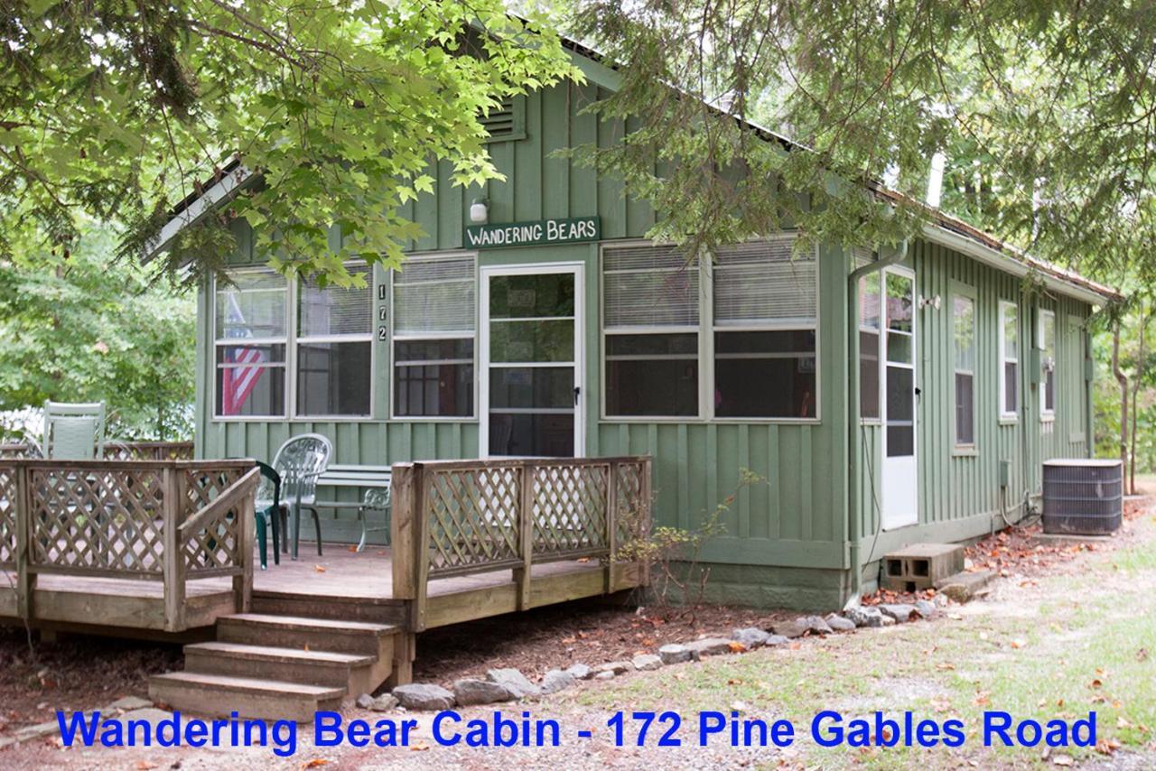 Pine Gables Cabins Villa Lake Lure Esterno foto
